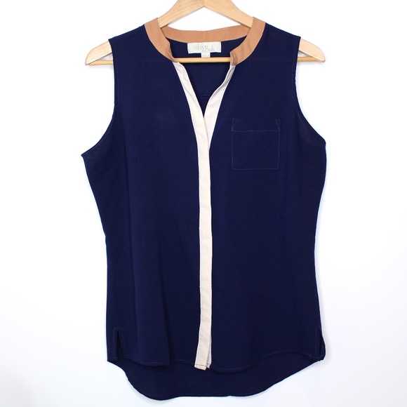 Olive & Oak Tops - Olive & Oak | Button Front Sleeveless Top